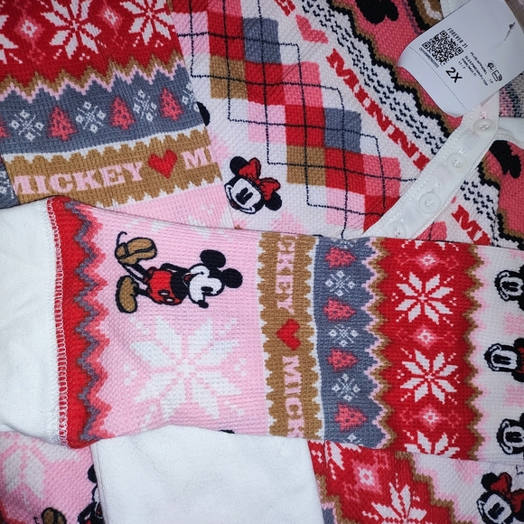 NWT Mickey mouse PJ Top - Picture 4 of 4